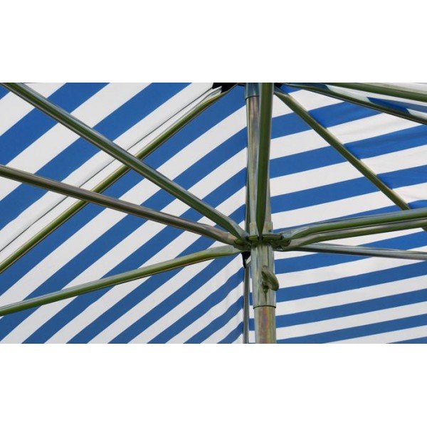 2x3m Marktschirm Marktstand Umbrella Schirm Messestand  inkl 20kg Fuß hellblau 